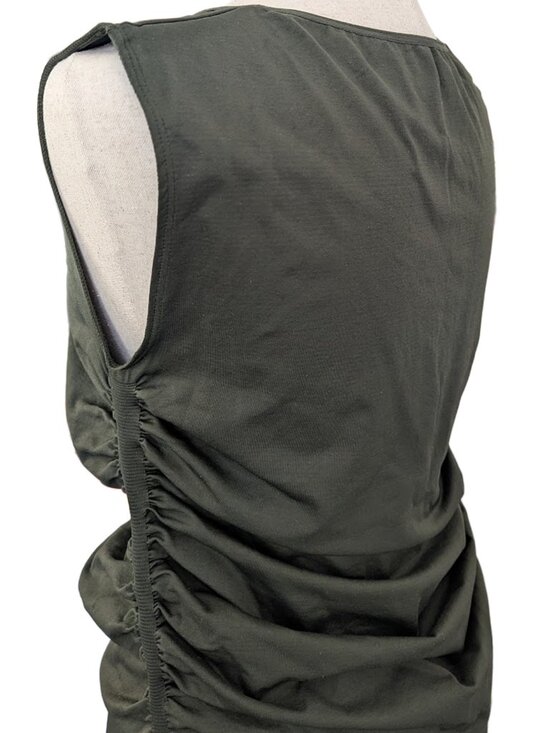 NWOT Blanqi Maternity Olive Tank Dress size L/XL - Picture 11 of 14